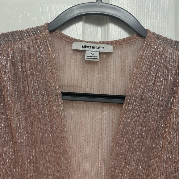 X REVOLVE CARRY MINI DRESS IN BLUSH XL - Picture 8 of 8